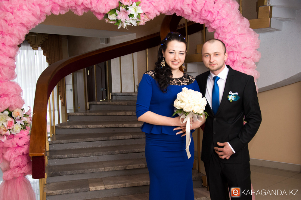 Дмитрий и Светлана Тутик (26 лет и 24 года). Свадьба в Караганде